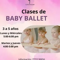 Promoción de Baby Ballet de UARHANI